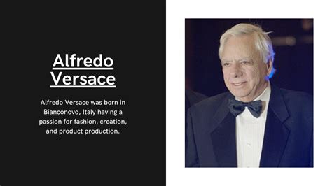 alfredo versace designer